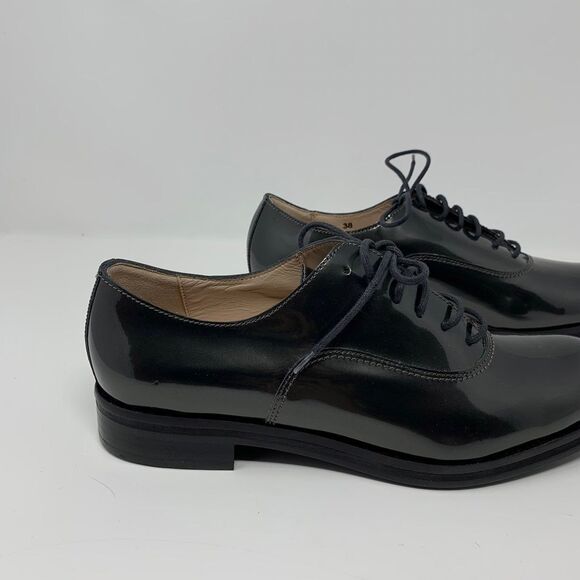 NEW furla amy patent leather lace up - Picture 2 of 10